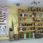 Комната крестьянского быта. Предметы домашнего обихода и орудия крестьян 18-20вв.