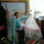 Детская колыбель-люлька